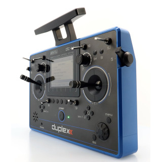 Vysielač JETI DUPLEX DC-14 II – modrý (Rev.2) Vysielač JETI DUPLEX DC-14 II – modrý (Rev.2)