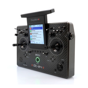 Vysielač JETI DUPLEX DC-24II Carbon Line – sivá lakovaná (Rev.2) Vysielač JETI DUPLEX DC-24II Carbon Line – sivá lakovaná (Rev.2)