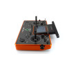 Vysielač JETI DUPLEX DC-24II Carbon Line – oranžový elox (Rev.2)