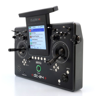 Vysielač JETI DUPLEX DC-24II – sivá lakovaná (Rev.2) Vysielač JETI DUPLEX DC-24II – sivá lakovaná (Rev.2)