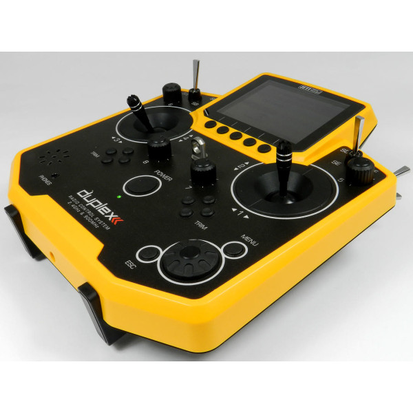 Vysielač JETI DUPLEX DS-12 EX Multimod – žltý Vysielač JETI DUPLEX DS-12 EX Multimod – žltý